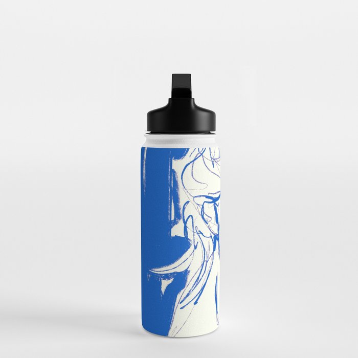 Portrait of a Woman 8 Water Bottle Gallery Image 3