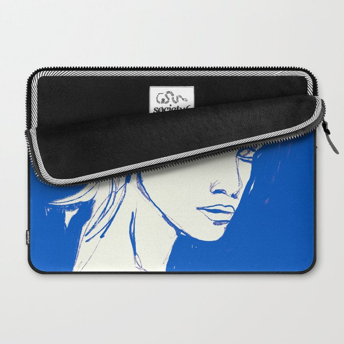 Portrait of a Woman 8 Laptop Sleeve Gallery Image 2