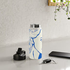 Portrait of a Woman 8 Water Bottle Gallery Image 4
