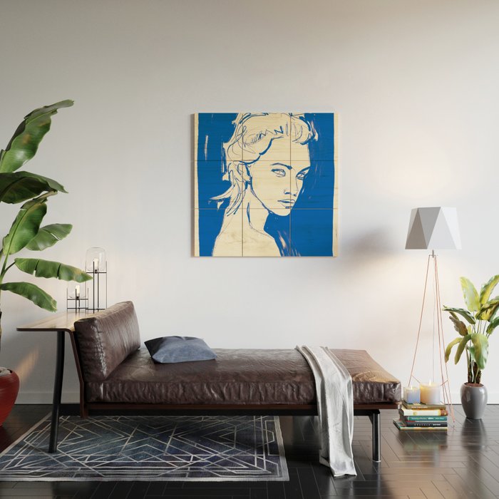 Portrait of a Woman 8 Wood Wall Art Gallery Image 2