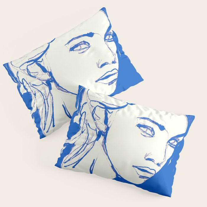 Portrait of a Woman 8 Pillow Sham Gallery Image 3