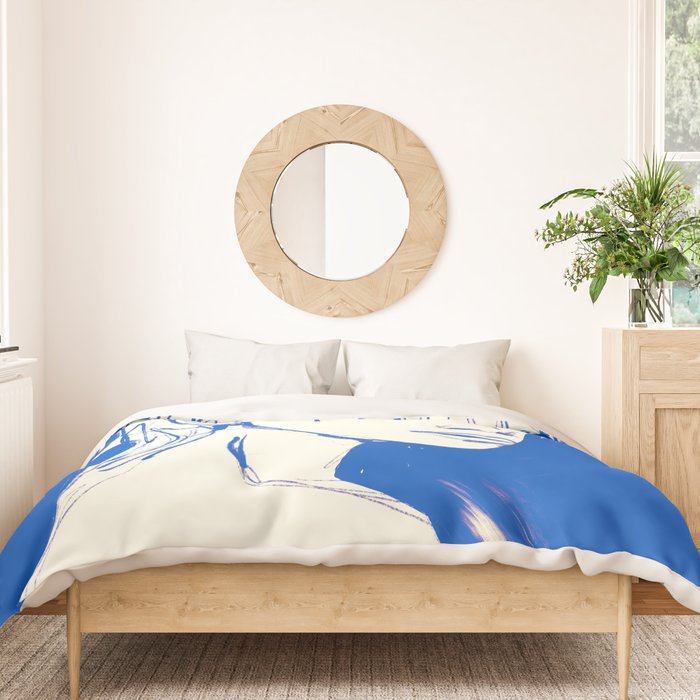 Portrait of a Woman 8 Duvet Cover Gallery Image 3
