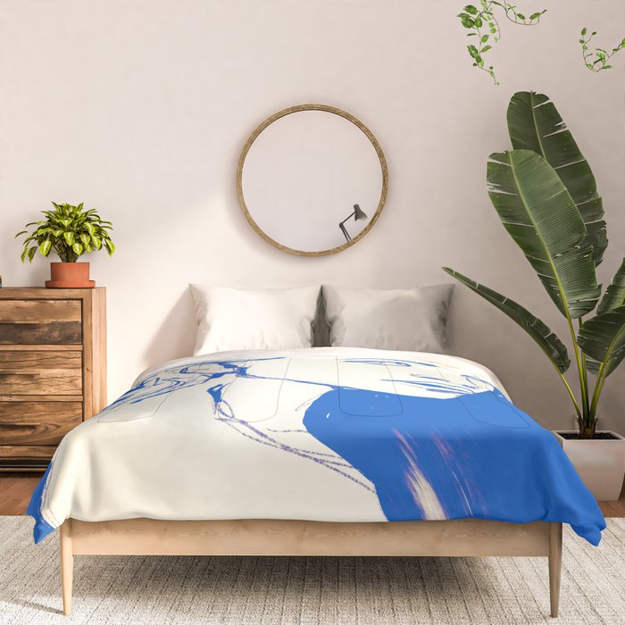Portrait of a Woman 8 Comforter Gallery Image 3