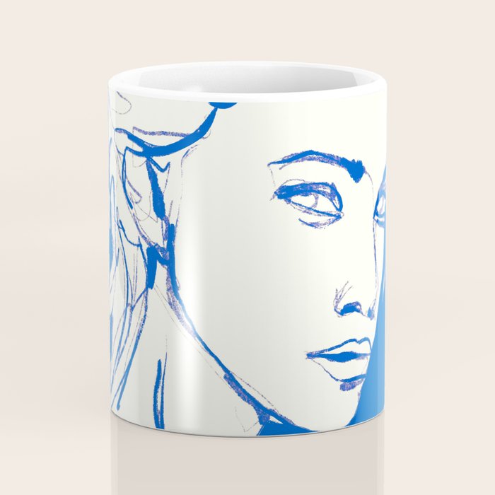 Portrait of a Woman 8 Coffee Mug Gallery Image 4