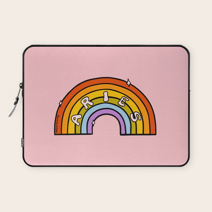 Aries Rainbow Laptop Sleeve Gallery Image 1
