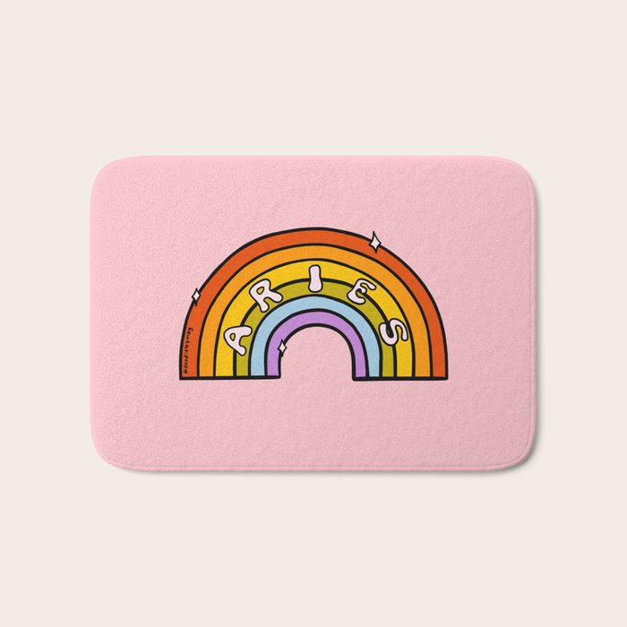 Aries Rainbow Bath Mat Gallery Image 1