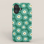 Green Flower iPhone Case Gallery Image 1