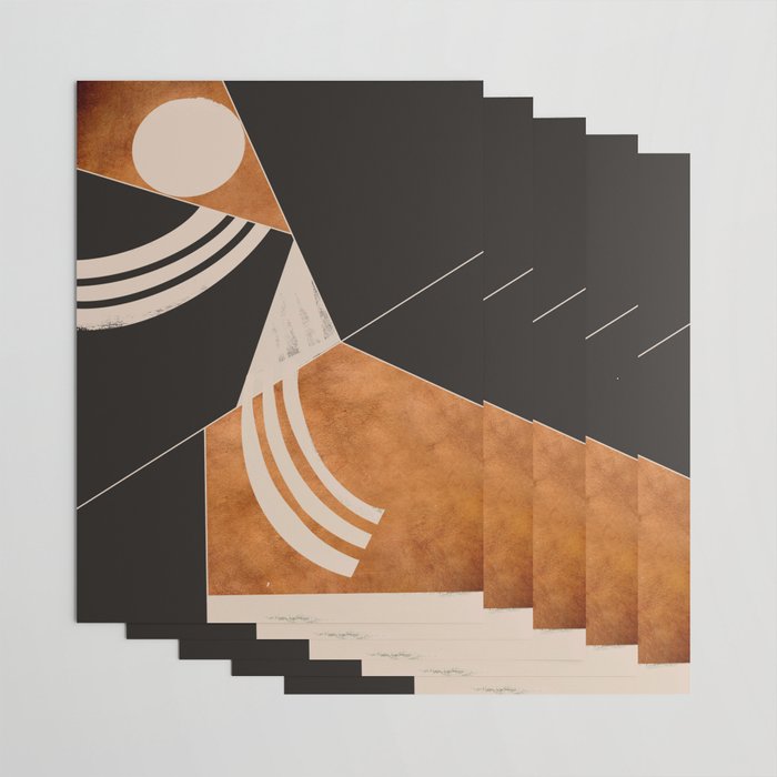 Abstract Minimal Shapes 130 Wrapping Paper Gallery Image 3