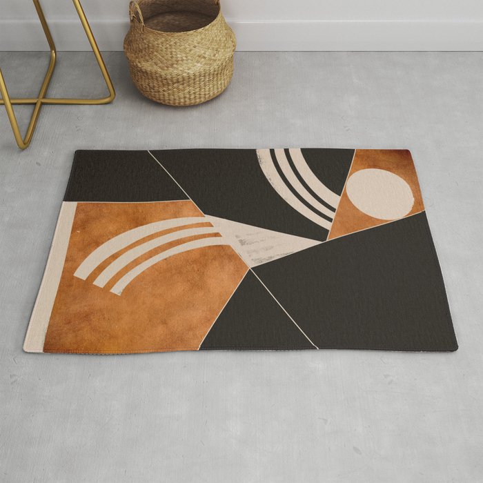 Abstract Minimal Shapes 130 Rug Gallery Image 1
