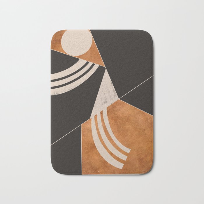 Abstract Minimal Shapes 130 Bath Mat Gallery Image 1
