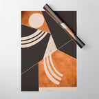 Abstract Minimal Shapes 130 Wrapping Paper Gallery Image 1