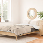 Abstract Face 4 Duvet Cover Gallery Image 2