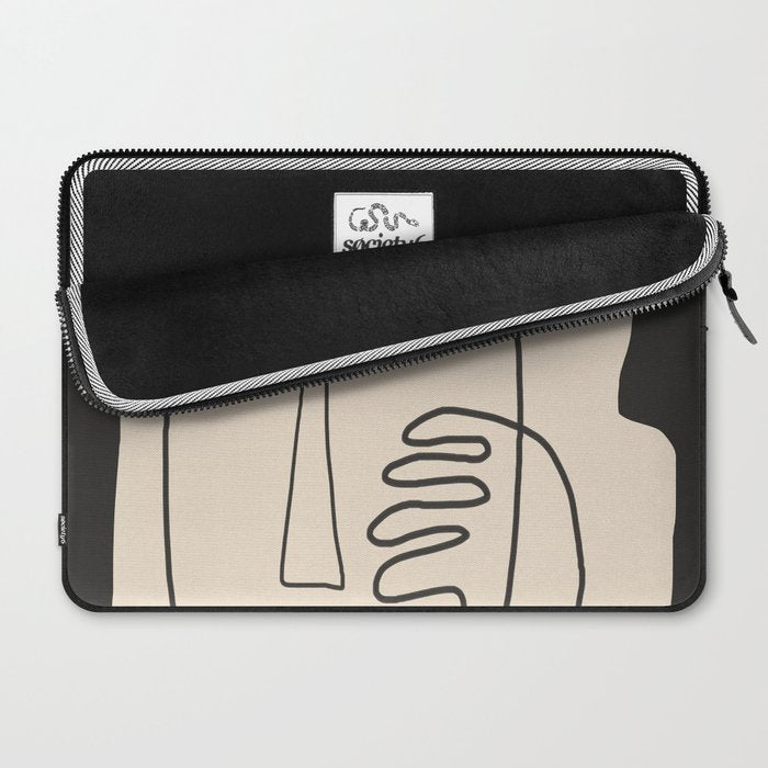 Abstract Face 4 Laptop Sleeve Gallery Image 2