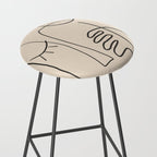 Abstract Face 4 Stool Gallery Image 2