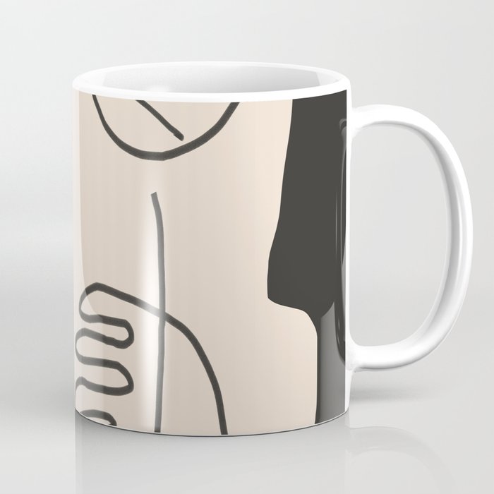 Abstract Face 4 Coffee Mug Gallery Image 1