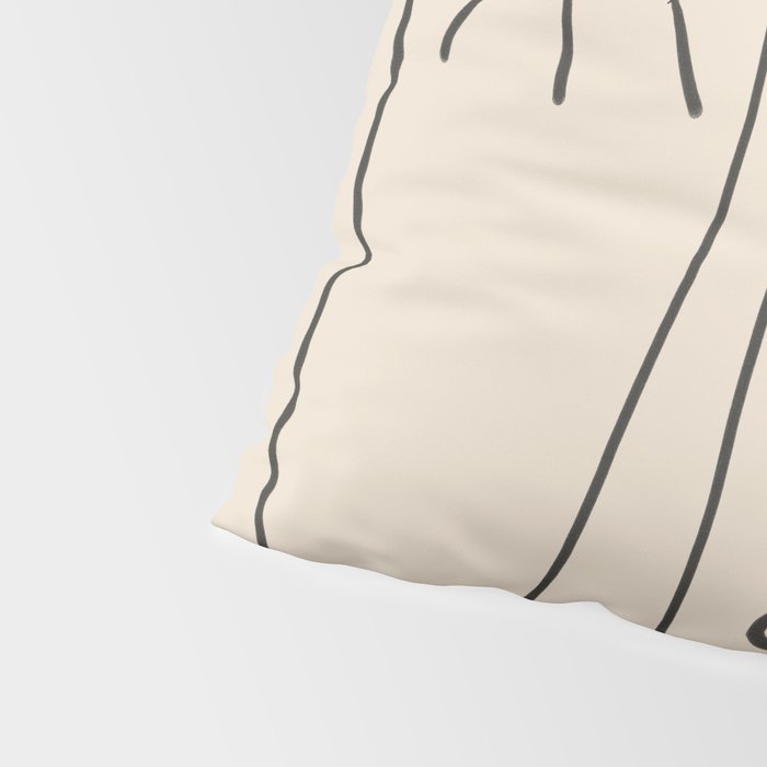 Abstract Face 4 Pillow Sham Gallery Image 4