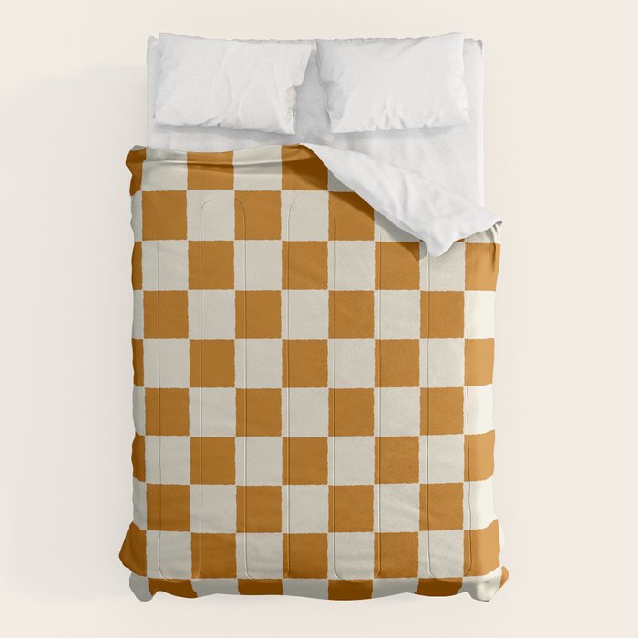 DESERT CHECKER GINGER Comforter Gallery Image 6
