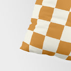DESERT CHECKER GINGER Pillow Sham Gallery Image 4