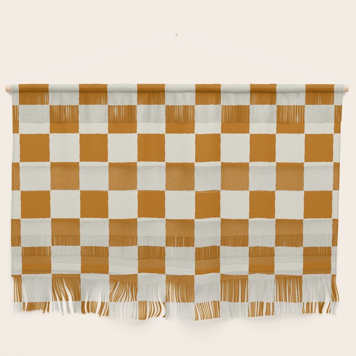 DESERT CHECKER GINGER Wall Hanging Gallery Image 1