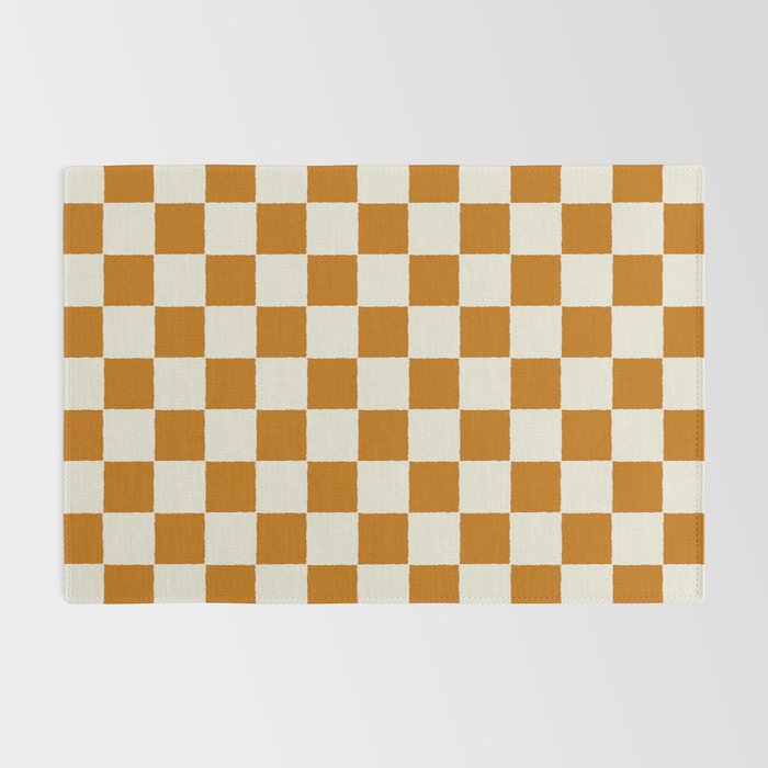DESERT CHECKER GINGER Rug Gallery Image 2