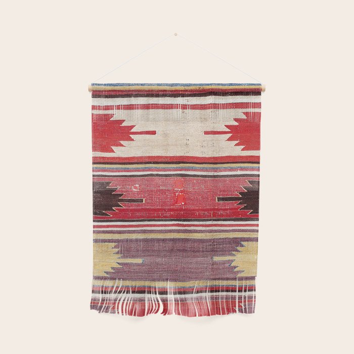 Nevsehir Cappadocian Central Anatolian Kilim Print Wall Hanging Gallery Image 1