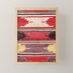 Nevsehir Cappadocian Central Anatolian Kilim Print Mini Art Print Gallery Image 1