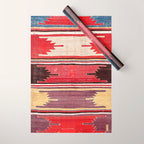 Nevsehir Cappadocian Central Anatolian Kilim Print Wrapping Paper Gallery Image 1