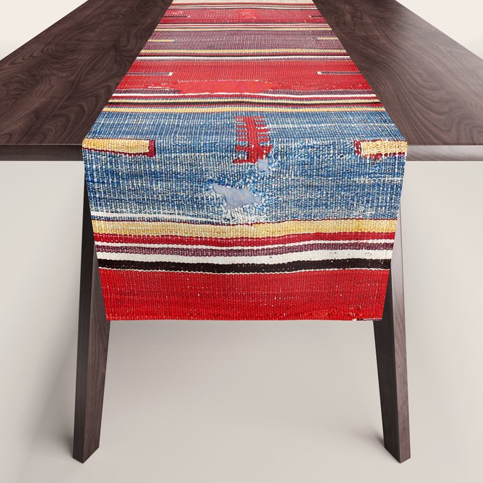 Nevsehir Cappadocian Central Anatolian Kilim Print Table Runner Gallery Image 1