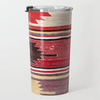 Nevsehir Cappadocian Central Anatolian Kilim Print Travel Mug Gallery Image 3