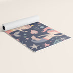 Under The Sea Mermaids, Whale & Starfish Yoga Mat Gallery Image 2