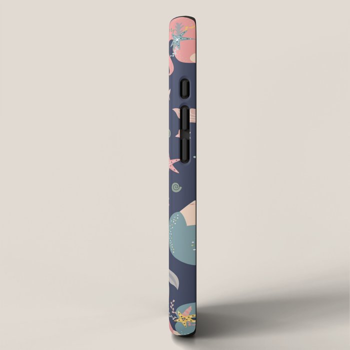 Under The Sea Mermaids, Whale & Starfish iPhone Case Gallery Image 2
