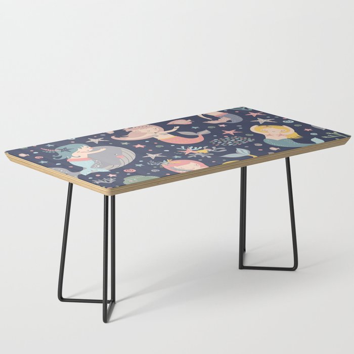 Under The Sea Mermaids, Whale & Starfish Coffee Table Gallery Image 1