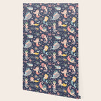 Under The Sea Mermaids, Whale & Starfish Wallpaper Gallery Image 2