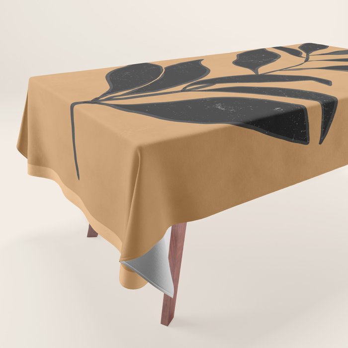 Abstract Art /Minimal Plant 79 Tablecloth Gallery Image 1