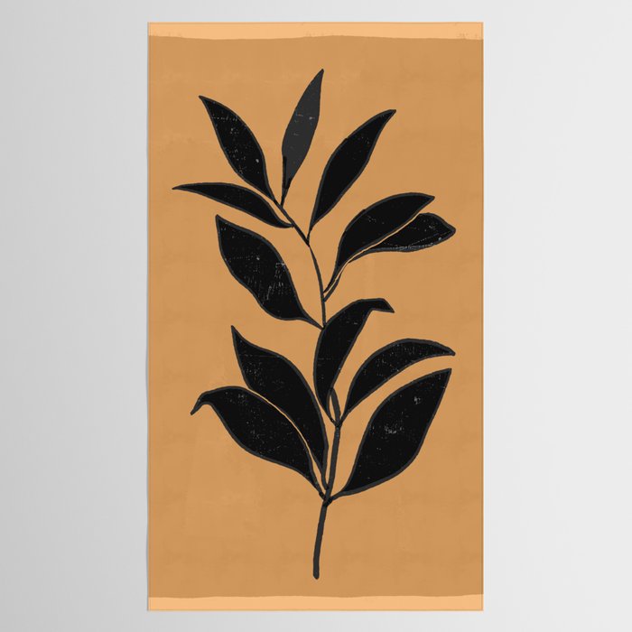 Abstract Art /Minimal Plant 79 Tablecloth Gallery Image 2