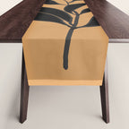 Abstract Art /Minimal Plant 79 Table Runner Gallery Image 1