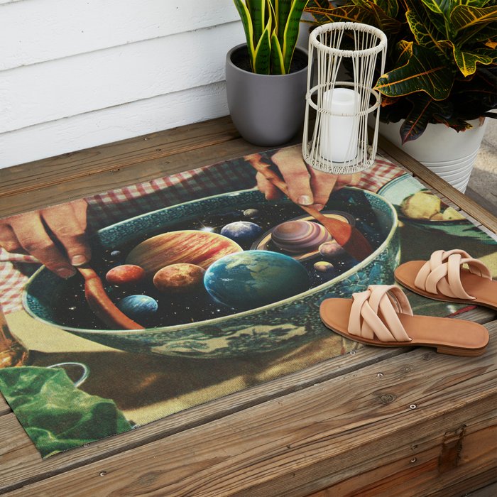 Universal Salad Toss Outdoor Rug Gallery Image 2