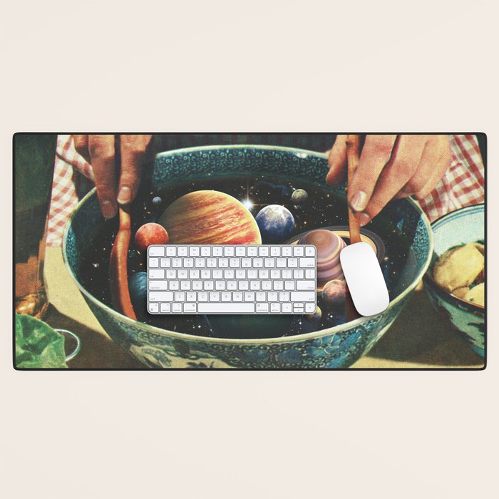 Universal Salad Toss Desk Mat Gallery Image 1