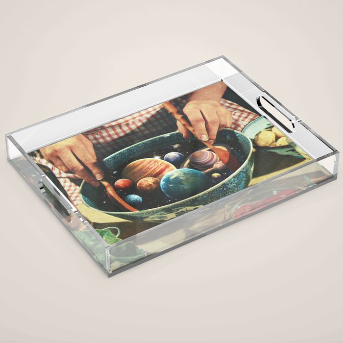 Universal Salad Toss Acrylic Tray Gallery Image 1