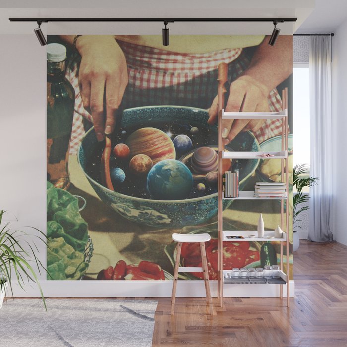 Universal Salad Toss Wall Mural Gallery Image 1