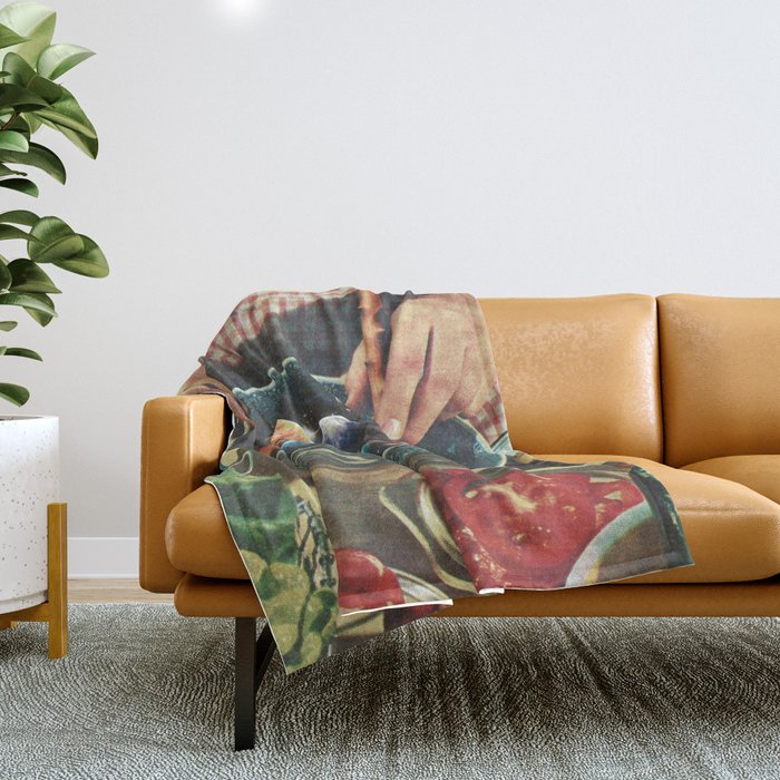 Universal Salad Toss Throw Blanket Gallery Image 1