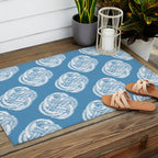 Coastal Knot Interlacing Outdoor Rug Gallery Image 2
