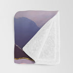 Lavender Night Throw Blanket Gallery Image 3