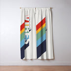 GOOD VIBES  Window Curtain Gallery Image 3