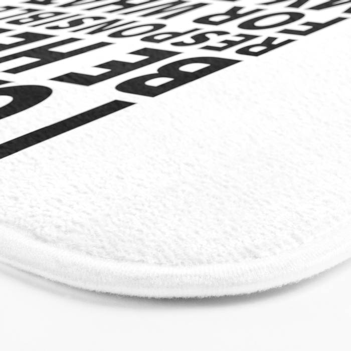 I Canât Be Held Responsible For What My Face Does When You Talk Bath Mat Gallery Image 3