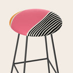 Wavy Ripples: Mid Century Edition Stool Gallery Image 2