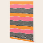 Wavy Ripples: Mid Century Edition Wallpaper Gallery Image 2