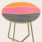 Wavy Ripples: Mid Century Edition Side Table Gallery Image 2