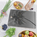 THE PALM | collage | glitter | shiny | summer | beach | black and white | diamonds | creative | hot Cutting Board Gallery Image 2