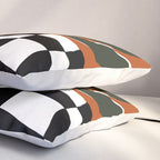 Vintage Poppy plaid Pillow Sham Gallery Image 3